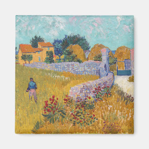 Vincent van Gogh - Boerderij in Provence Magneet