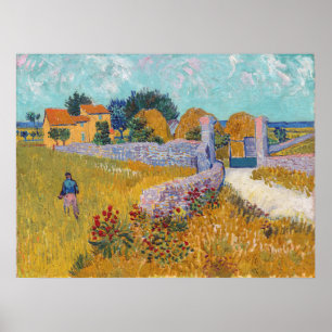 Vincent van Gogh - Boerderij in Provence Poster
