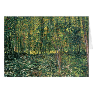 Vincent van Gogh   Bomen en ondergroei, 1887