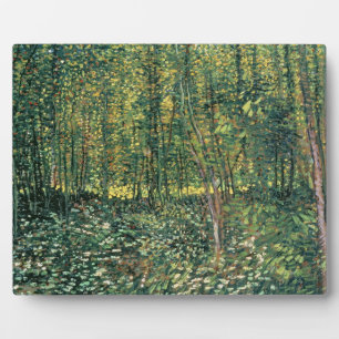 Vincent van Gogh   Bomen en ondergroei, 1887 Fotoplaat