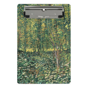 Vincent van Gogh   Bomen en ondergroei, 1887 Mini Klembord
