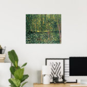 Vincent van Gogh | Bomen en ondergroei, 1887 Poster (Thuiskantoor)