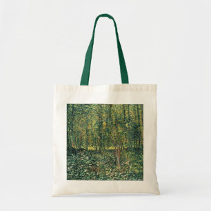 Vincent van Gogh  Bomen en ondergroei, 1887 Tote Bag