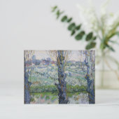 Vincent van Gogh - Bomen schilderen kunstwerk Briefkaart (Staand voorkant)