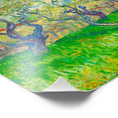 Vincent van Gogh Boomgaard in Blossom Foto Afdruk (Hoek)