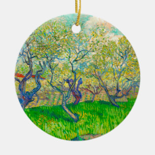 Vincent van Gogh Boomgaard in Blossom Keramisch Ornament