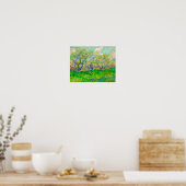 Vincent van Gogh Boomgaard in Blossom Poster (Keuken)
