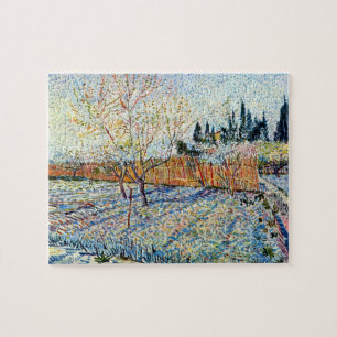 Vincent Van Gogh - Boomgaard met perzikbomen Legpuzzel