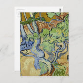 Vincent van Gogh - boomwortels Briefkaart (Voorkant / Achterkant)