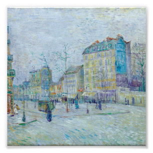Vincent Van Gogh - Boulevard de Clichy Foto Afdruk