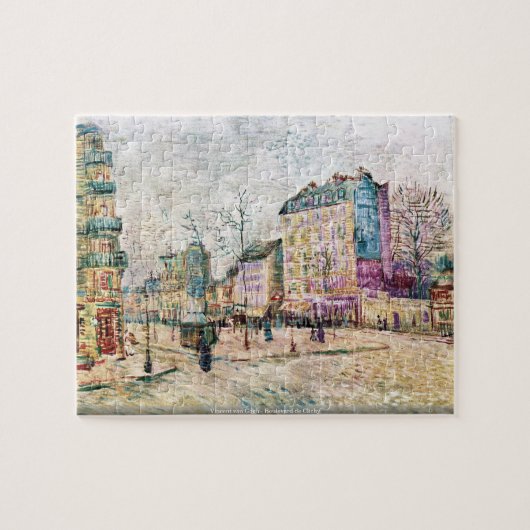 Vincent van Gogh - Boulevard de Clichy Puzzle (Horizontal)