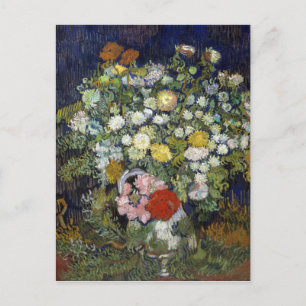Vincent van Gogh Bouquet in een Vase Briefkaart