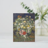 Vincent Van Gogh Bouquet van Bloemen Briefkaart (Staand voorkant)