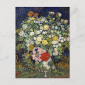 Vincent van Gogh - Bouquet van Bloemen in een Vase Briefkaart (Voorkant)