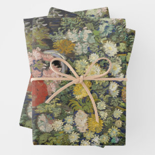 Vincent Van Gogh Bouquet van Bloemen Inpakpapier Vel