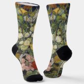 Vincent Van Gogh Bouquet van Bloemen Sokken (Gebogen)