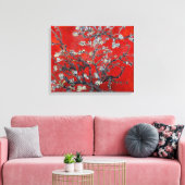 Vincent van Gogh Branches met Almond Blossom Canvas Afdruk (Insitu (Woonkamer))