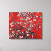 Vincent van Gogh Branches met Almond Blossom Canvas Afdruk (Voorkant)