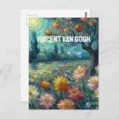 Vincent van gogh briefkaart (Voorkant / Achterkant)