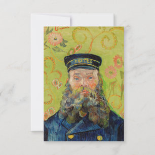 Vincent Van Gogh - Brievenbesteller Joseph Roulin Bedankkaart