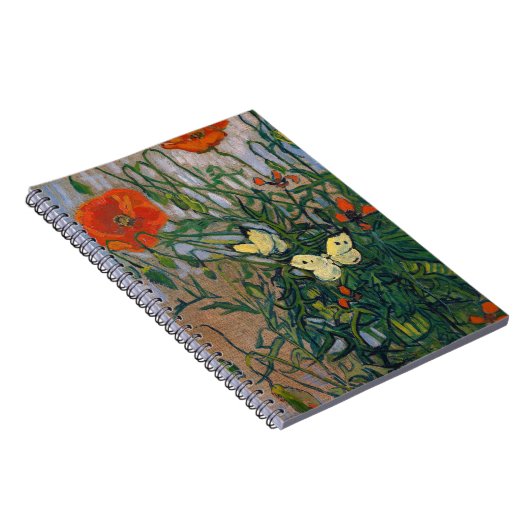 Vincent van Gogh - Butterflies en Poppies Notitieboek (Rechterzijde)
