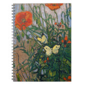 Vincent van Gogh - Butterflies en Poppies Notitieboek (Voorkant)