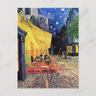 Vincent van Gogh - 'Café Terrace at Night' Briefkaart