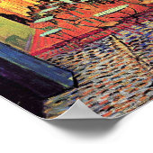 Vincent van Gogh - 'Café Terrace at Night' Poster (Hoek)