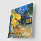 Vincent van Gogh - Cafe Terrace, beroemd schilderi Vierkante Klok (Hoek)