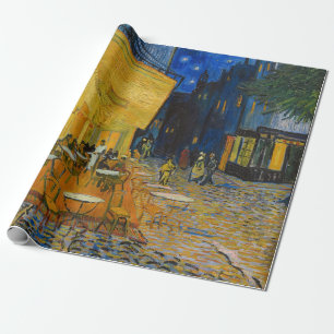 Vincent van Gogh - Cafe Terrace bij nacht Cadeaupapier
