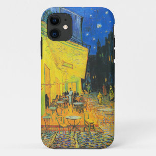 Vincent van Gogh Cafe Terrace bij nacht Fine Art iPhone 11 Hoesje