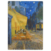 Vincent van Gogh - Cafe Terrace bij nacht Klembord (Achterkant)
