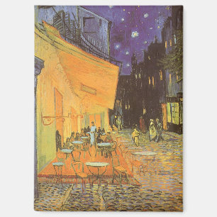 Vincent van Gogh - Cafe Terrace bij nacht Magneet