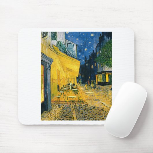 Vincent van Gogh | Cafe Terrace, Place du Forum Muismat (Met muis)