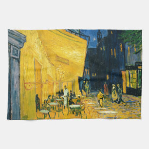 Vincent van Gogh   Cafe Terrace, Place du Forum Theedoek