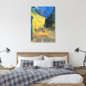 Vincent van Gogh Café Terras 's nachts Canvas Afdruk (Insitu (Slaapkamer))