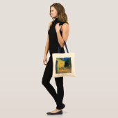 Vincent van Gogh Café Terras 's nachts Tote Bag (Voorkant (model))