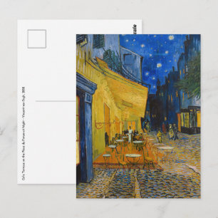 Vincent van Gogh - Caféterras bij nacht Briefkaart