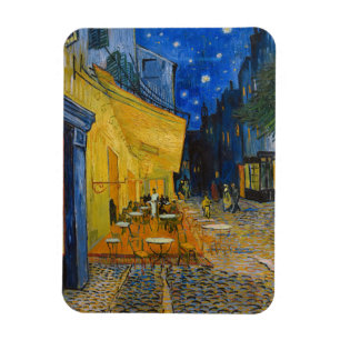 Vincent van Gogh - Caféterras bij nacht Magneet