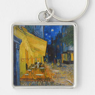 Vincent van Gogh - Caféterras bij nacht Sleutelhanger