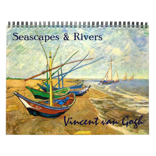 Vincent van Gogh Calendrier des paysages marins et (Protection)