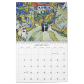 Vincent van Gogh Calendrier des peintures de l'OIl (Jan 2027)