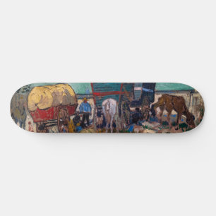Vincent Van Gogh - Caravans, zigeunerkamp bij Arle Skateboard