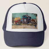 Vincent Van Gogh - Caravans, zigeunerkamp bij Arle Trucker Pet (Voorkant)