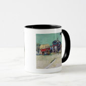 Vincent van Gogh | Caravans, zigeunerkampement Mok (Voorkant rechts)