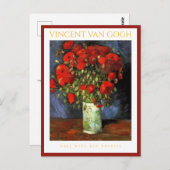 VINCENT VAN GOGH ... CARTE POSTALE (Devant / Derrière)