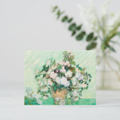 Vincent van Gogh Carte postale Peinture Rose (Debout devant)