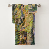 Vincent Van Gogh - Chalets de chaume à Cordeville (En situation)