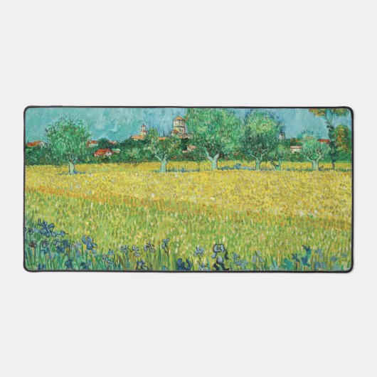 Vincent van Gogh - Champ aux iris près d'Arles (Recto)