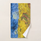 Vincent van Gogh - Champ de blé aux corbeaux (Serviette à main)